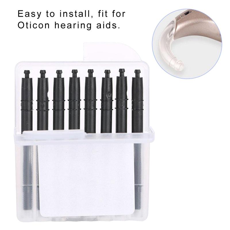 8Pcs / Box Hearing Aid Wax Guards Dustproof Earwax Guard Filters Dustproof Earwax Guard Hearing Aids Accessory For Elderly