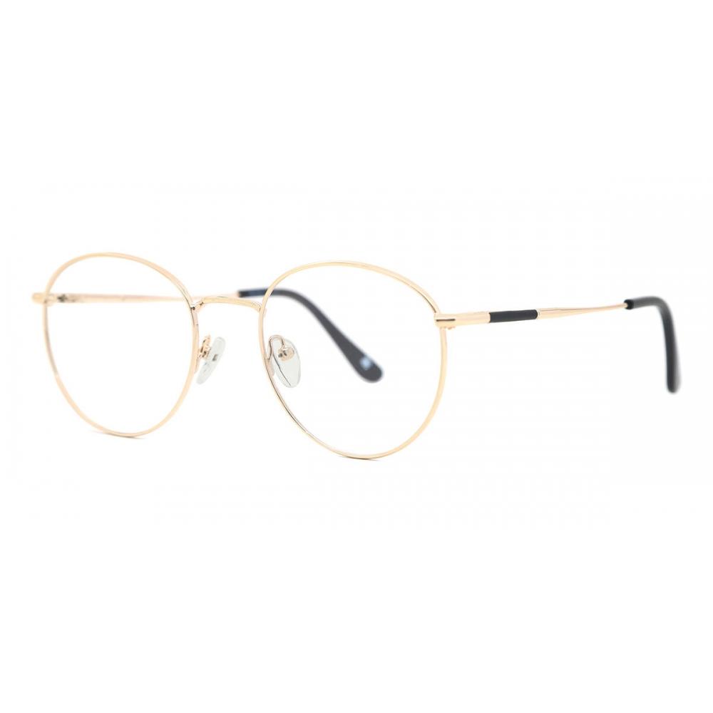 Full Rim Oval Gold Smartbuy Collection Sion 901f Fashion Unisex Eyeglasses