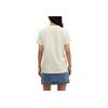 Coach Ss24 Logo Floral Print Round Neck Short Sleeve T-Shirt Women Tops White CQ777-WHT
