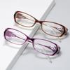 Anti-Blue Light Reading Glasses Women Presbyopia Hyperopia Computer Eyewear Diopter +1.0 To +4.0 for Eye Protection