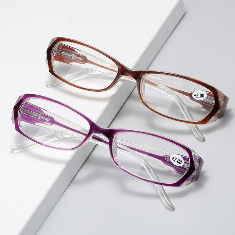 Anti-Blue Light Reading Glasses Women Presbyopia Hyperopia Computer Eyewear Diopter +1.0 To +4.0 for Eye Protection