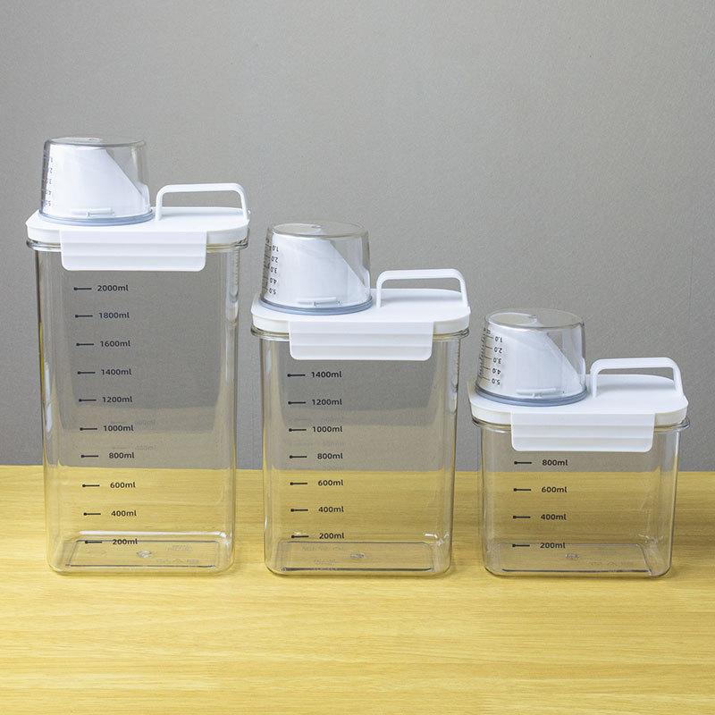 Haushalt Reis Eimer Versiegelt Insektensicher und Feuchtigkeitsdicht Reisbehälter Mehl Eimer Grobkorn Aufbewahrungsbox Getreide Aufbewahrungseimer