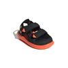 Adidas Water Sandal Ct I Non-Slip Shock Absorbing Low Top Sandals Baby Sandals Black Orange GX2479