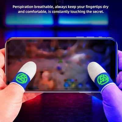 Gaming Finger Sleeves Sweaty Hands Gaming Touch Screen Finger Sleeves