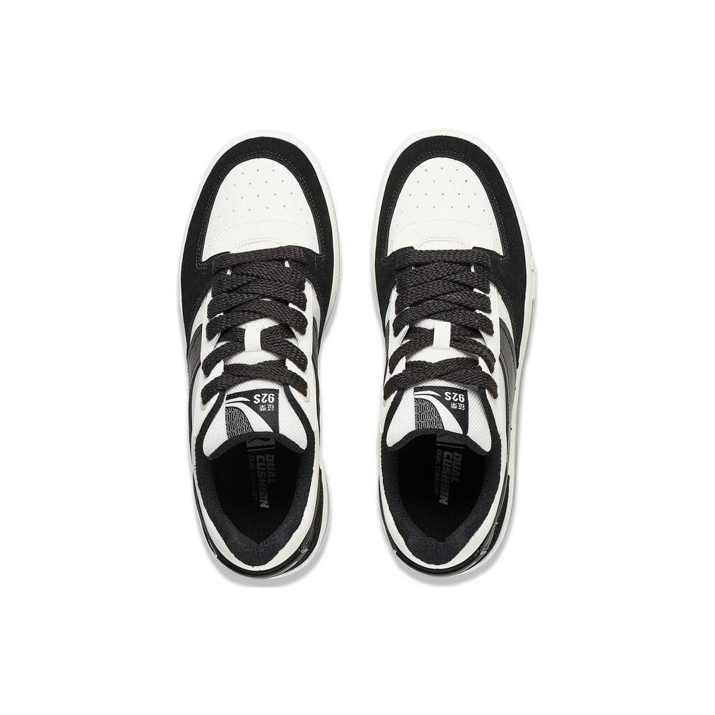 New LiNing Honor 92S Cushioning Wear Resistant Low Top Skateboard Shoes Men's Ecru AEPT003-2