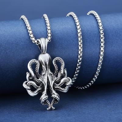 Modetrend Oktopus Nischen Luxus Halskettenanhänger