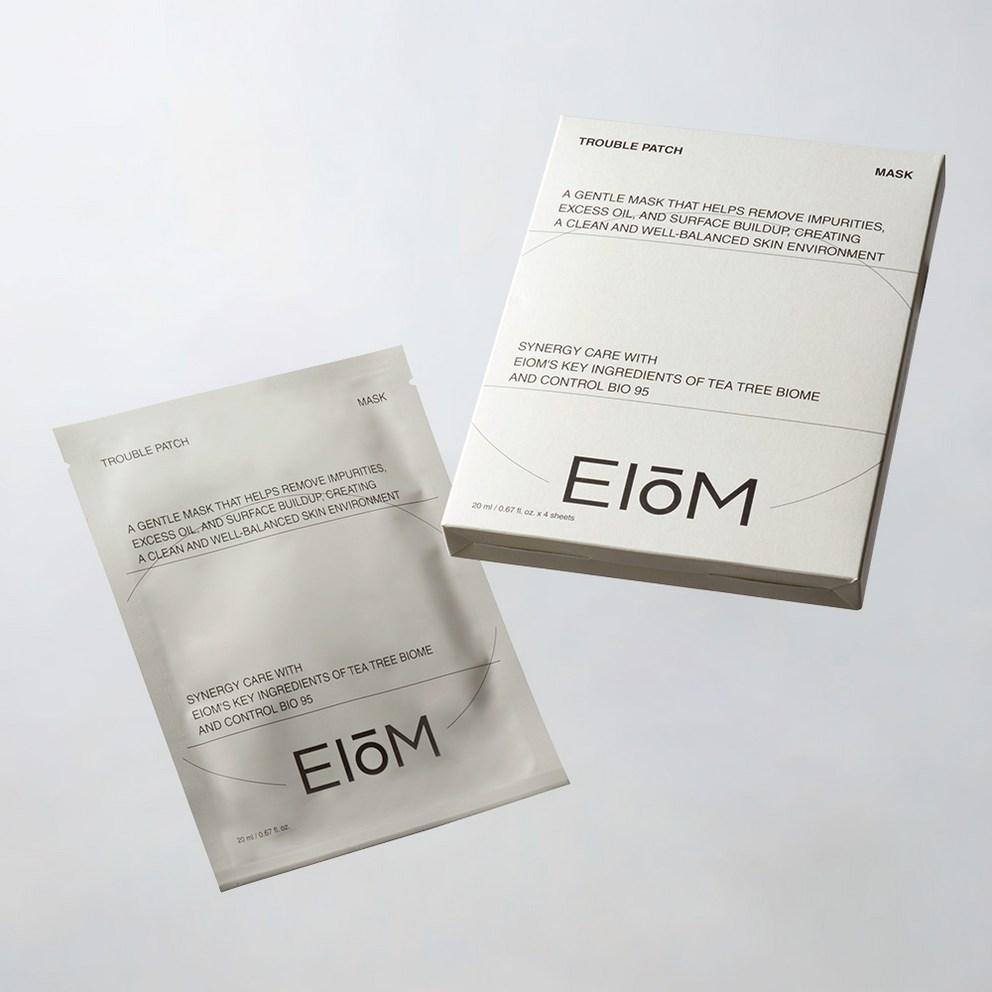 [Ieom] Trouble Patch Mask, 4pcs, 1ea