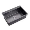 Yipan 304 Stainless Steel Wide-Edge Top-Mount Kitchen Sink