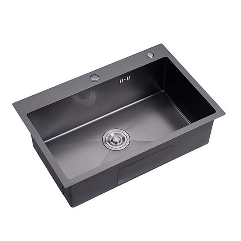 Yipan 304 Stainless Steel Wide-Edge Top-Mount Kitchen Sink