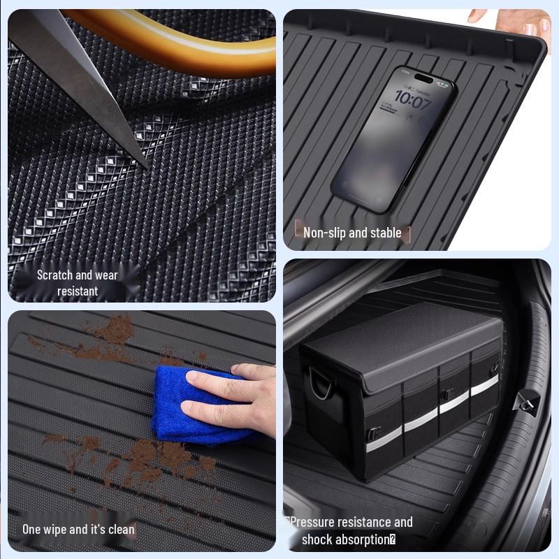 New 6-Seater TPE Trunk Mat for 2026 Tesla Model Y