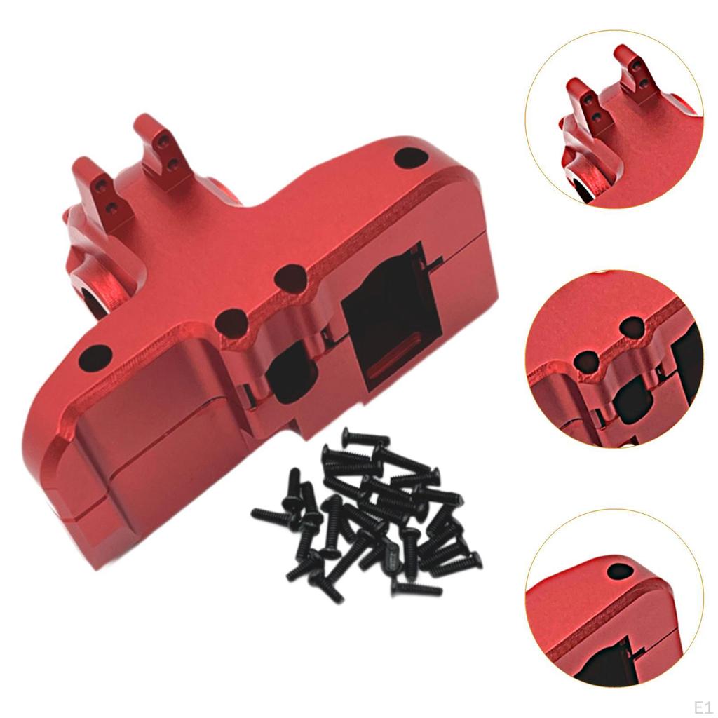 1/14 RC Car Rear Gearbox Cover Replacements Aluminum Alloy Sturdy for 14210 14209
