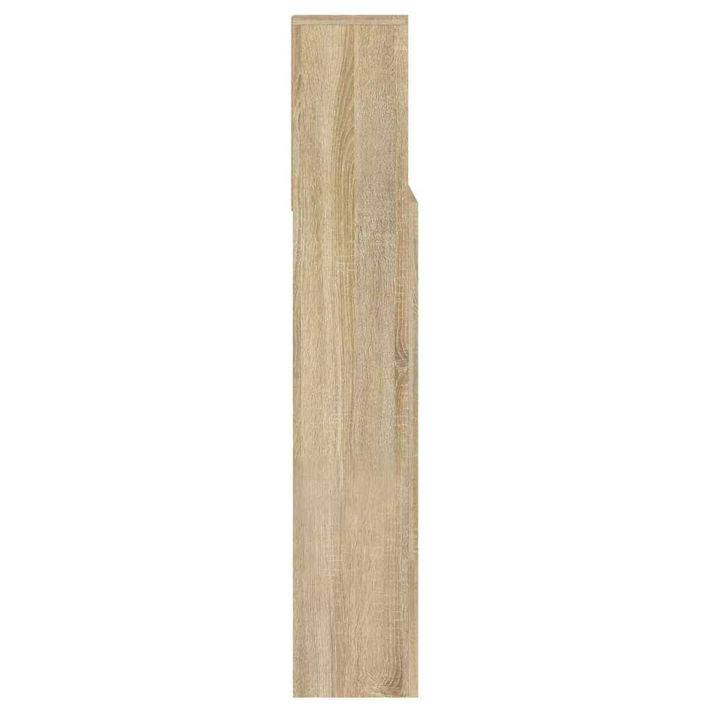 vidaXL Kopfteilschrank Sonoma-Eiche 140 x 19 x 103,5 cm