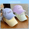 Cotton Embroidered Baseball Cap With Adjustable Strap For Summer Sun Protection