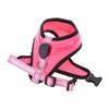 Fashion Dogs Harness Leash Adjustable Length Pet Chest Back LED Dog Vest with Sturdy Buckle for Pet Outdoor Walking