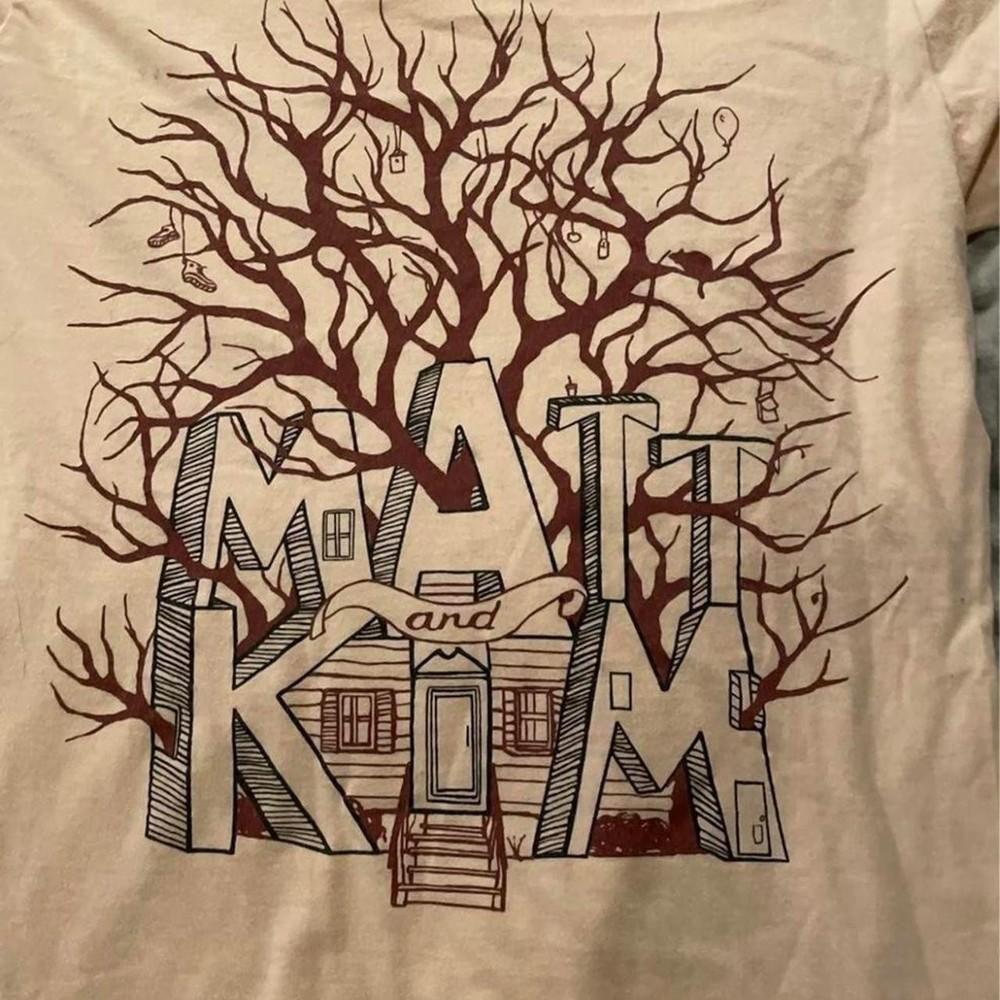 The great Matt and Kim Tour Shirt Sand Unisex S-2345XL 1V0404 Unisex T-Shirt L