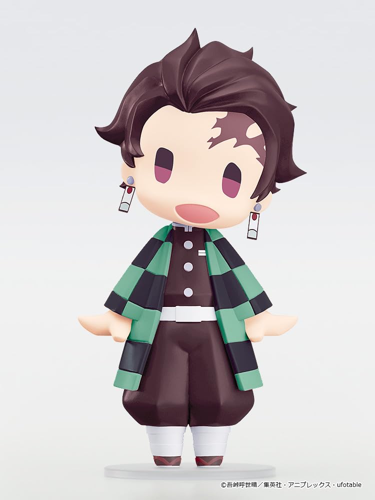 HELLO GOODSMILE Demon Slayer: Kimetsu no Yaiba Tanjiro Kamado Non-Scale Plastic Painted Movable Figure