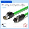 Hengtong Bell M12 to RJ45 High-Flex Industrial Ethernet Cable