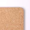 Cork Square X Thick 30 Good-L Coasters, (Smooth Double-Polished Finish) [9 9cm, 3.5mm / Coasters]