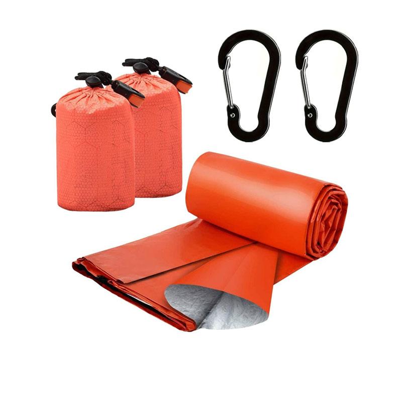 Emergency sleeping bag, lightweight insulation waterproof PE aluminum film emergency sleeping bag