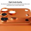 5Pcs Titanium Alloy Hollow Camera Lens Protector for iPhone 17, Anti-Scratch Anti-Fouling Aluminum Alloy Lens Cover Full Wrap Protective Film