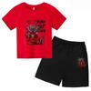 Summer Children Clothes Skibidi Toilet Kids Round Neck T-shirt Sets Boys Girls Short Sleeve + Shorts Toddler 2-12 Years Casual