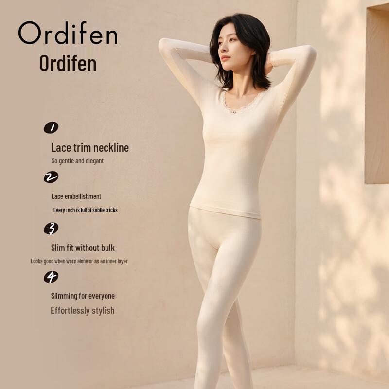 Odifen Women's Thermal Underwear Set