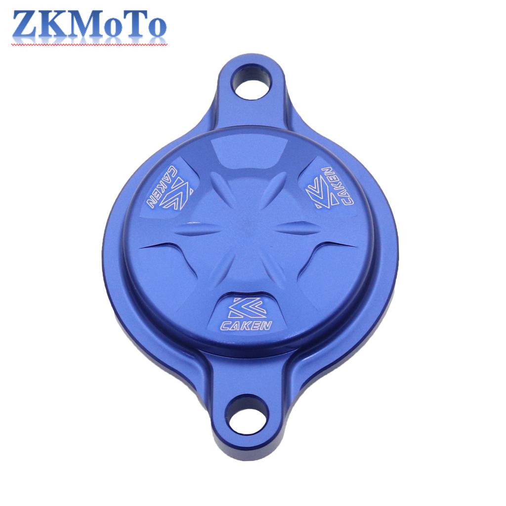 CNC Aluminum Billet Oil Filteer Covers For Yamaha YZ250F YZ450F YZ250FX YZ450FX WR250F WR450F YZ WR 250F 450F 250 450 2014-2021