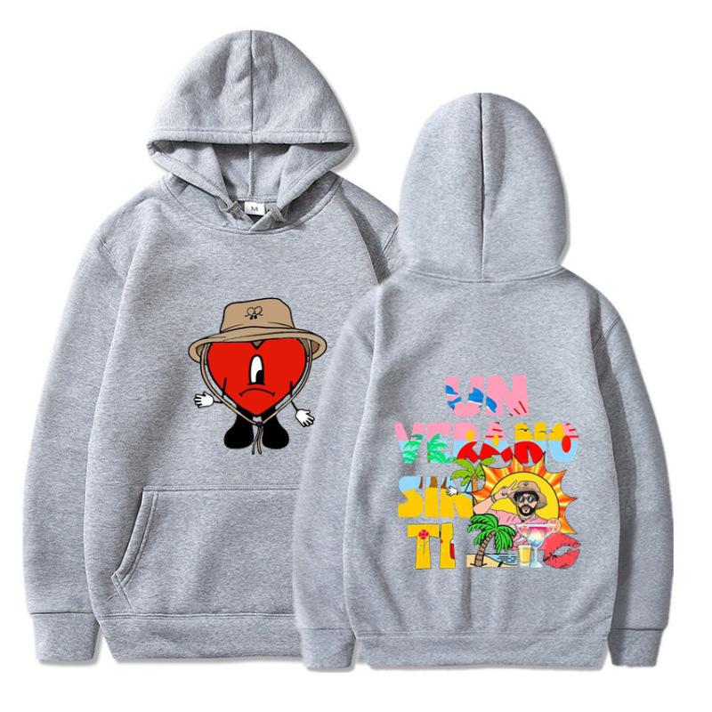 Den nye Un Verano Sin Ti Hoodie Bad Bunny Hoodie for menn og kvinner