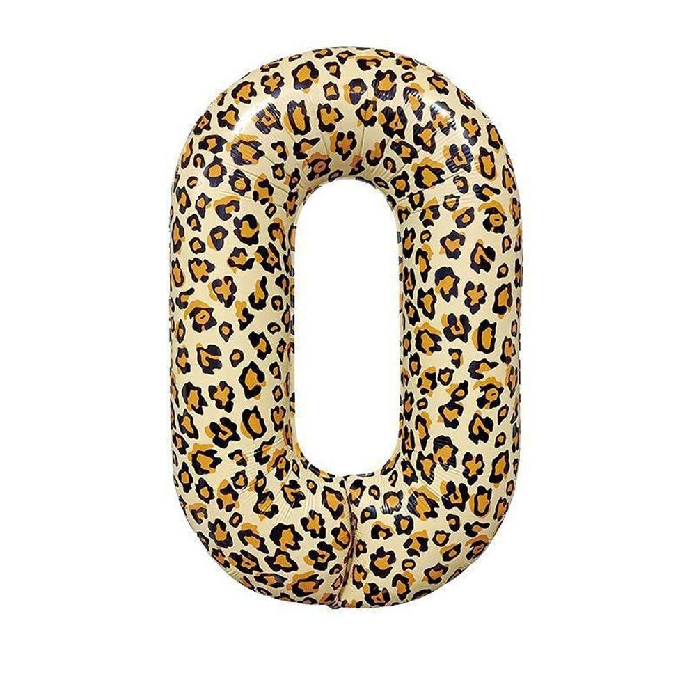 Deco Western Décoration Anniversaire Thème Léopard - 32 Pièces Fête Enfants Ballons Décoration Anniversaire