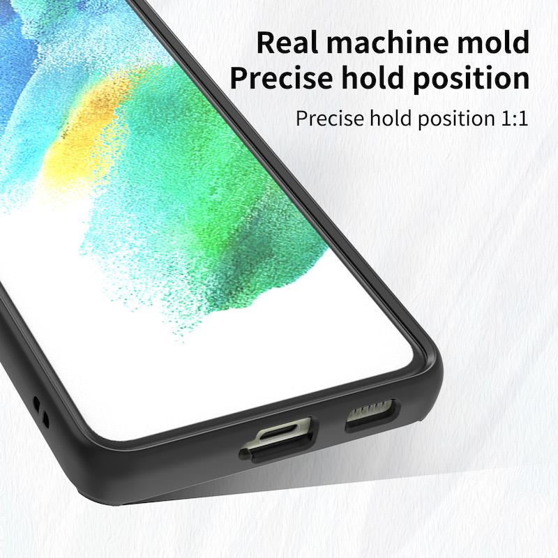 Magnetic Ring Matte Anti-fall Phone Case For Samsung Galaxy S22 Ultra S21FE S20 S8 S9 S10 Plus Note 20 10 9 8 A03 Bracket Cover