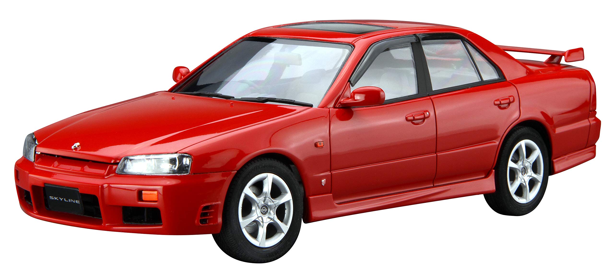 

Aoshima Bunka Kyozai The Model Car Series 98 Nissan ER34 Skyline Turbo 1998 Plastic Model (AOSHIMA) 1/24 No. 25GT-X