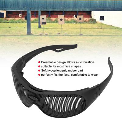 Multifunktionale Drahtgitter-Schutzbrille Leichte Schlagfeste Brille Windschutzbrille Outdoor-Spiel