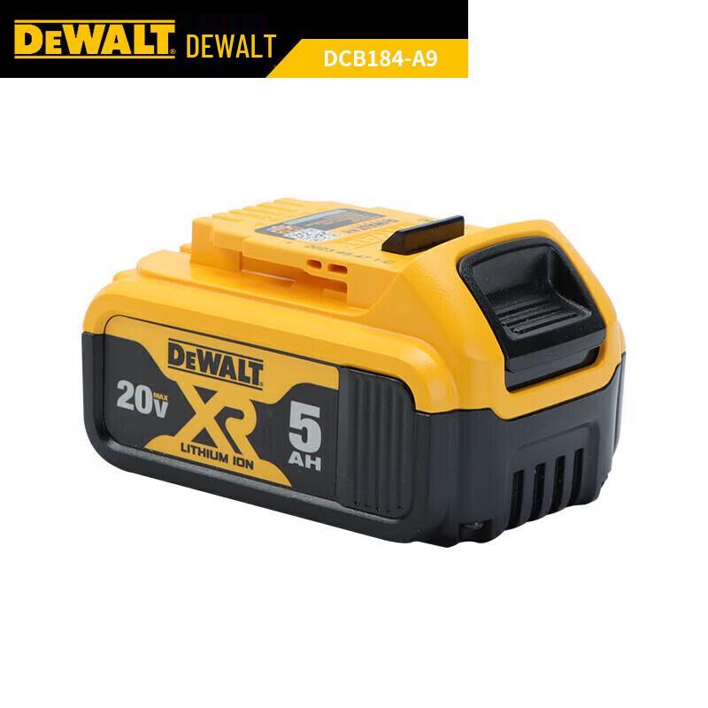 Аккумулятор DeWalt 18В/20В MAX XR 5.0 Ач Li-Ion, штепсель CN (адаптер в комплекте)