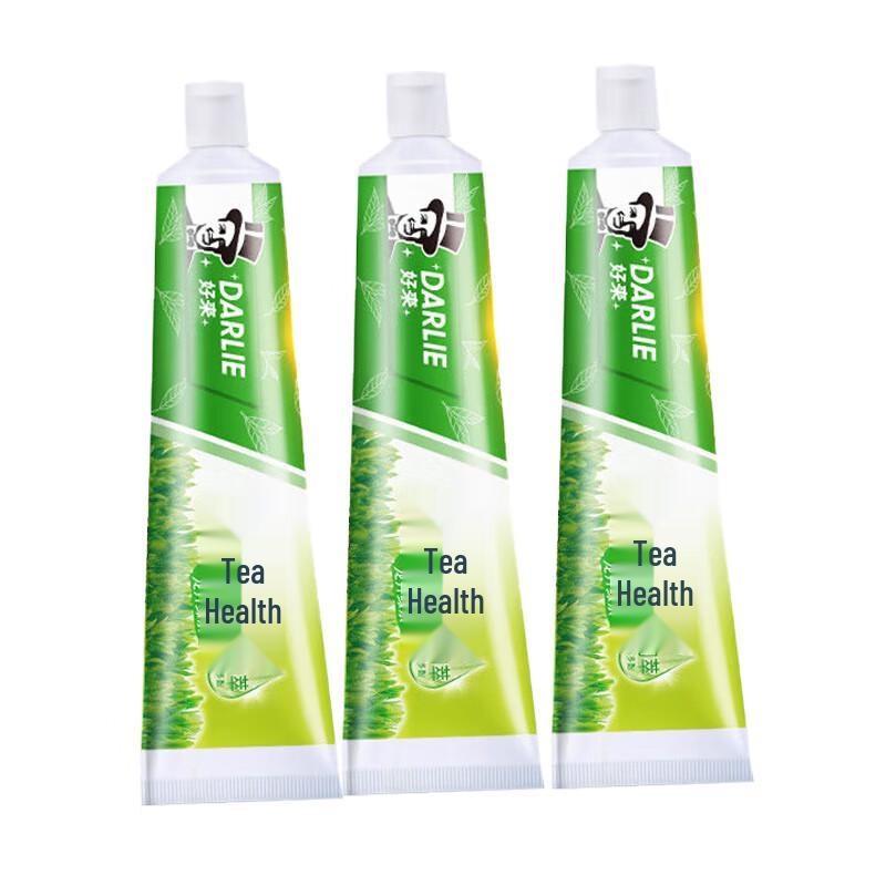 Darlie Chabaijian Longjing Green Tea Toothpaste 3x190g