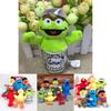 Adorable 6pcs Sesame Street Plush Doll Set Featuring Cookie Monster Elmo Big Bird Bert Ernie