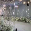 2pcs Wedding Decoration Centerpiece Candelabra Clear Candle Holder Acrylic Candlesticks for Weddings Event Party