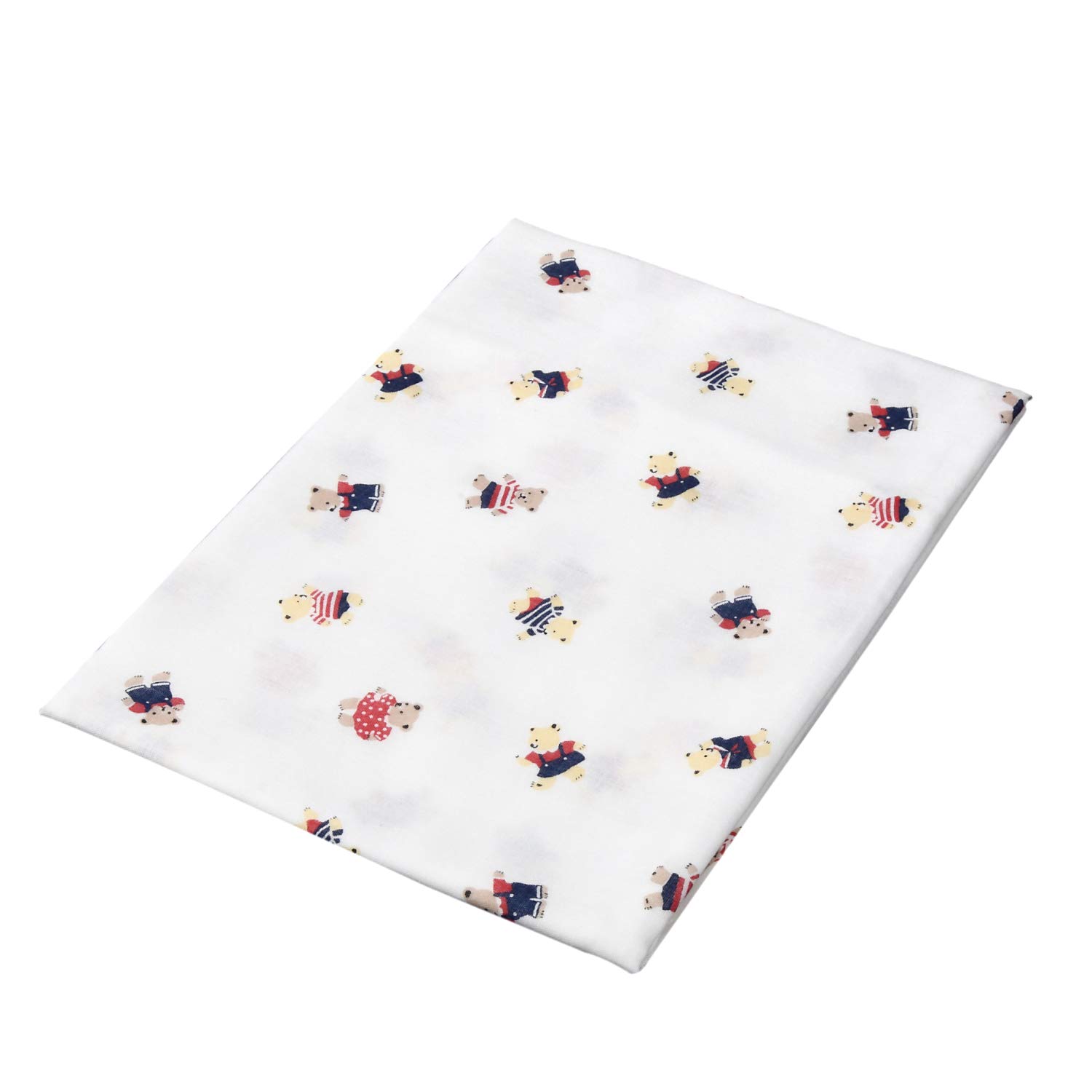 

Isamu Shokai Хлопковая марля Медведь для ванны Сделано для ухода за кожей ребенка во время купания Идеально для чувствительной и нежной кожи 100% полотенце, с рисунком, Япония, 90x90см, &