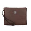 Business Men's Clutch Large Wallet Soft PU Leather Male Wristlet Pack Bag Elegant Leisure Stylish Hand Bags Man Pouch