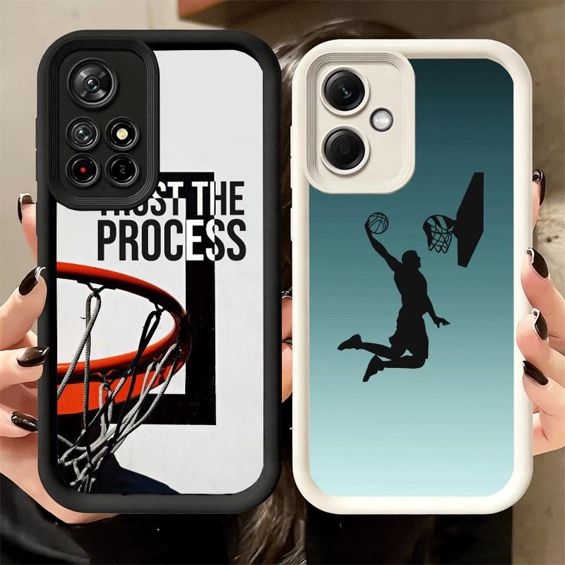 Phone Case for Xiaomi Redmi Note 15 14 13 Pro Plus Basketball Sports Aesthetics Shell 12S 11 11S 11T 5G 14S Soft Silicone Funda