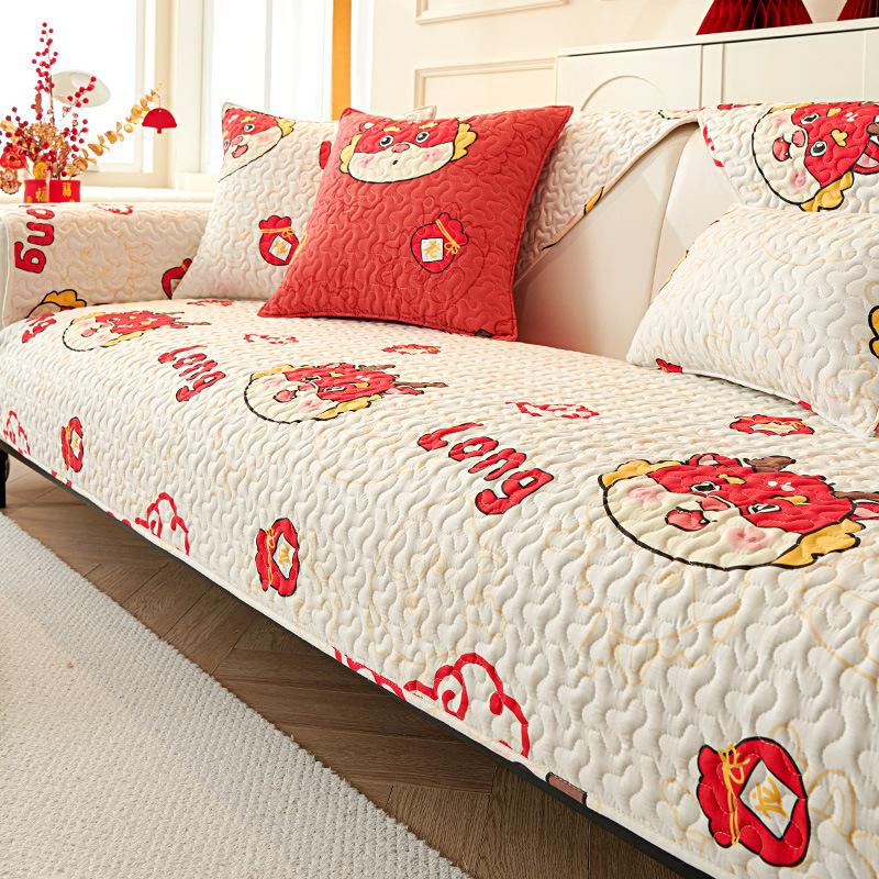 Подушка для дивана из чистого хлопка — фото 4