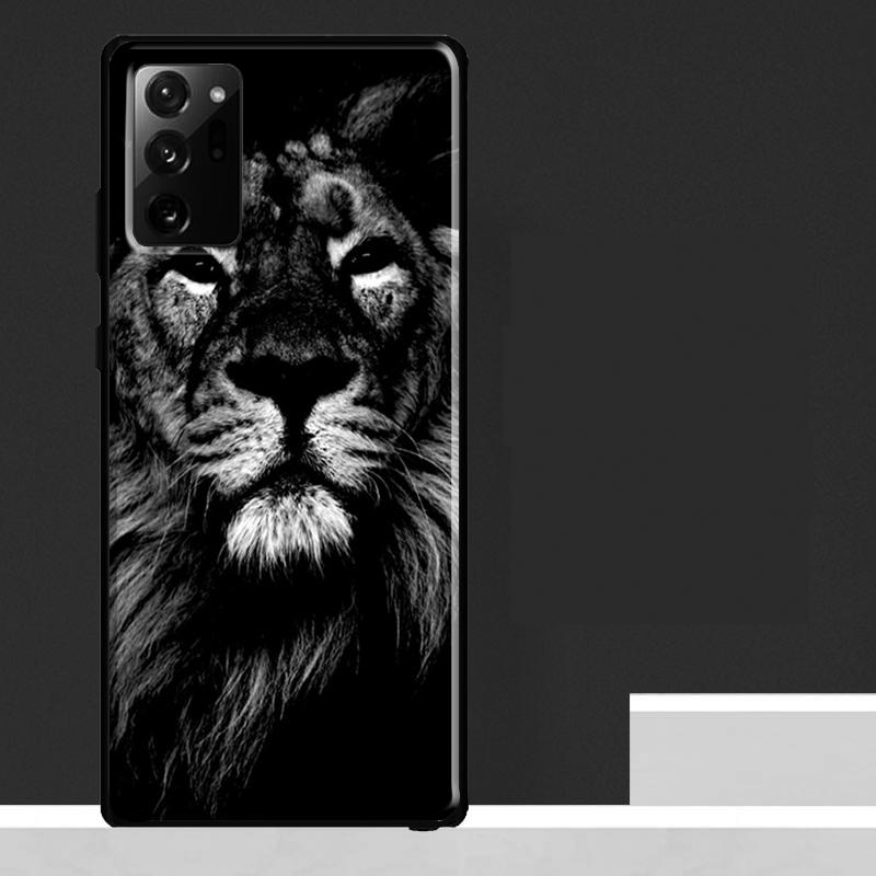 Lion Animal Case For Samsung Galaxy S25 S24 S23 Ultra S9 S10 S20 S21 S22 Plus S23 FE S25 FE Phone Cover