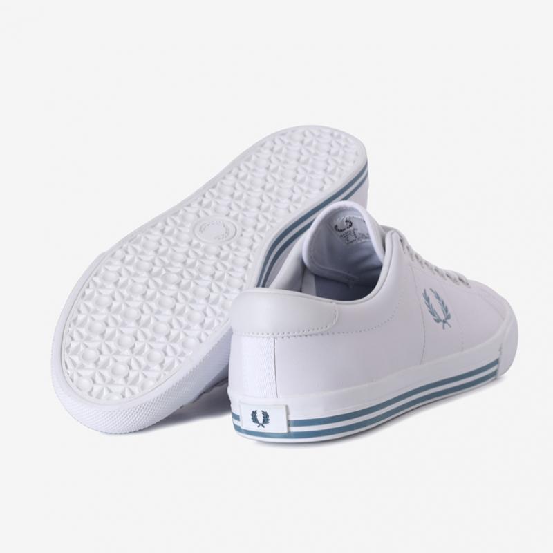 Fred Perry Unisex Leather Sneakers Underspin Leather Sfpu2314343 370