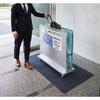 Kingjim Umbrella Stand with Dedicated Umbrella Water Retention Mat, KASA02-BK, Black