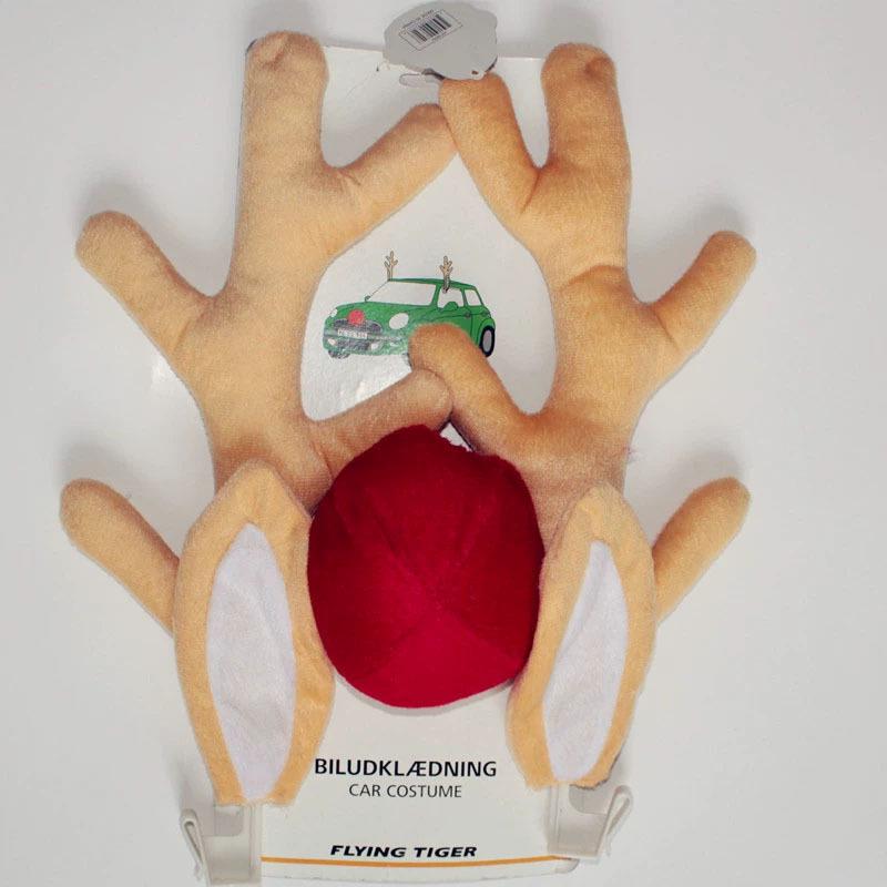 Car Decoration Reindeer Antlers - Christmas Ornaments for Show Cars