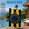 Fenerbah?e Crest Design Strandtuch, Schnelltrocknend, Pflegeleicht, Geeignet für Fitness und Strandurlaub, Sport-Essential