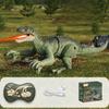 Controle remoto elétrico Velociraptor Tyrannosaurus Rex simulação som emissor de brinquedo de dinossauro de controle remoto