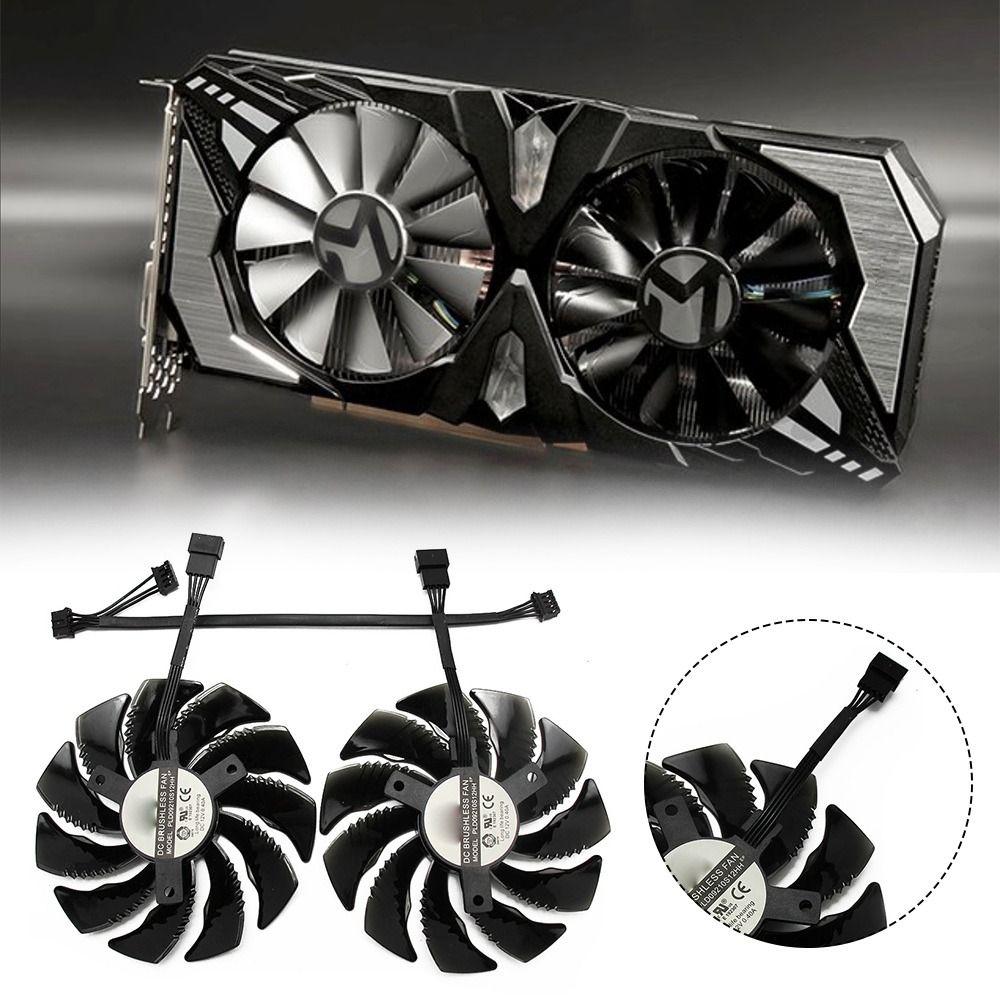 DC 12V Graphics Card Fans Cooling Fans for GIGABYTE RTX2060GTX1650 1660/1660Ti Computer Cooling