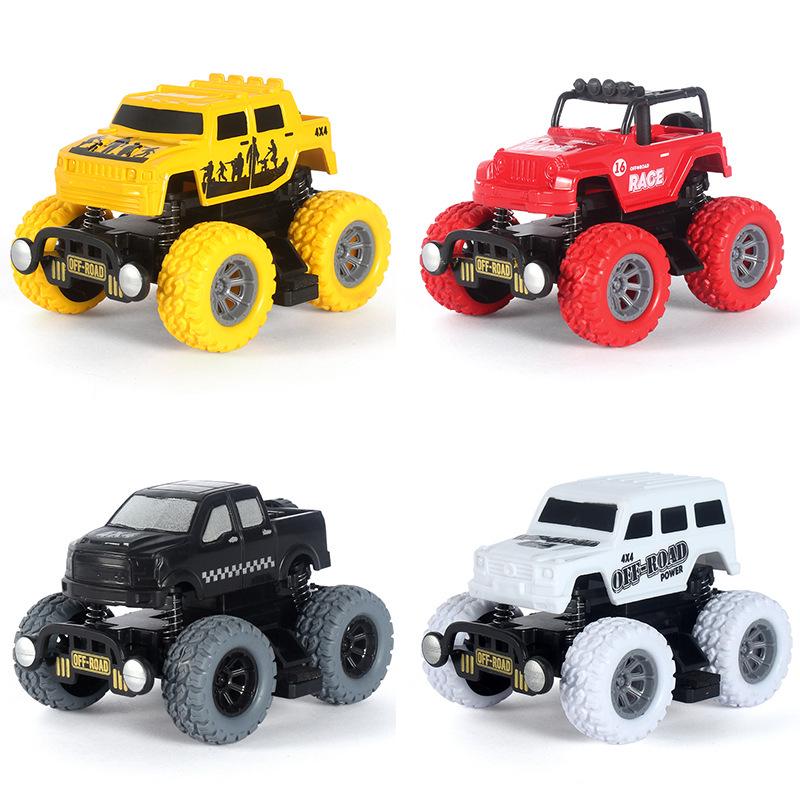 Children's Four-Wheel Drive Off-Road Stunt Car - Durable Inertial Toy Model
