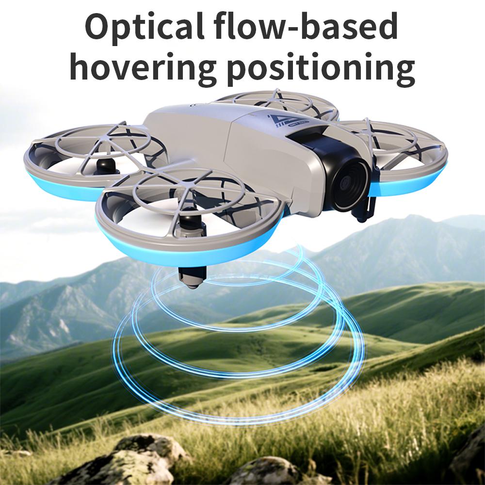 Nouveau drone E69 Mini à flux optique Caméras à double flux optique avec contrôle d'écran Gyroscope six axes pour un vol plus fluide et plus facile