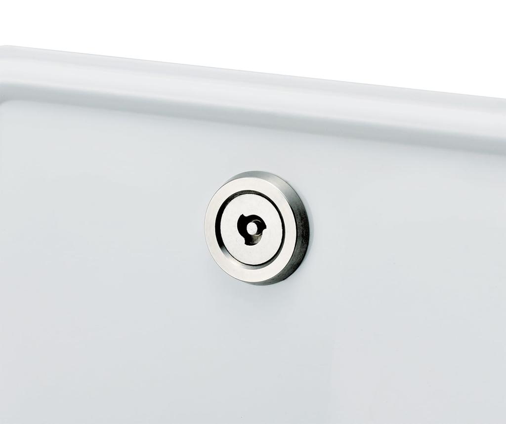 Carmate RAZO Stainless Steel Security Bolt Flat 2 Set of